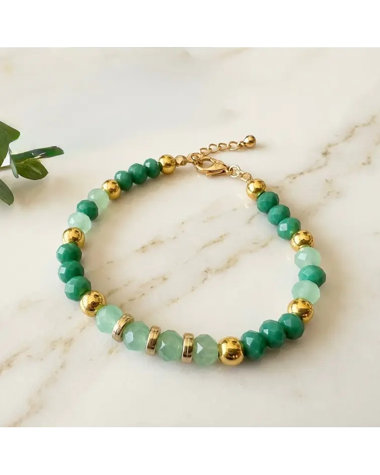 Pulsera Verde cod.00015