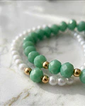 Conjunto Pulsera Verde cod.00016