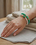 Conjunto Pulsera Verde cod.00016