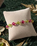 Pulseras Fucsia & Oliva cod.00019