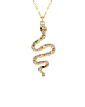 Collar Colgante de Serpiente