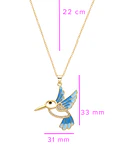 Collar Colgante Picaflor