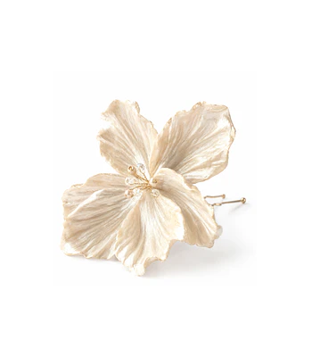 HORQUILLA MAGNOLIA MARFIL PERLADO