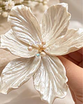 HORQUILLA MAGNOLIA MARFIL PERLADO