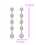 AROS COLGANTES ISABELLA PLATINO
