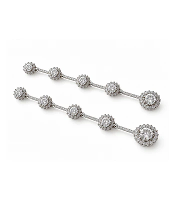 AROS COLGANTES ISABELLA PLATINO