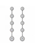 AROS COLGANTES ISABELLA PLATINO