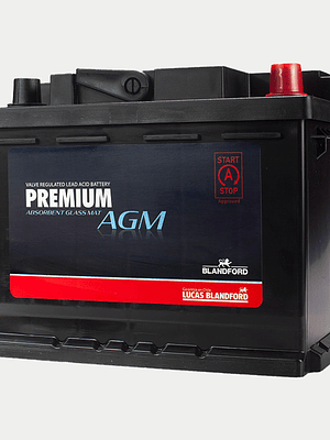 BATERIA PREMIUM BY LUCAS BLANDFORD AGM 60 AMP