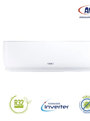 AIRE ACONDICIONADO SPLIT MURO FRESH AIR 12.000 BTUH INVERTER R32