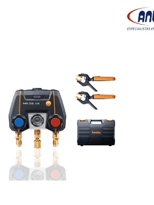 MANIFOLD SMART CON CONTROL APP Y SENSORES INALAMBRICOS DE TEMPERATURA TESTO 550i