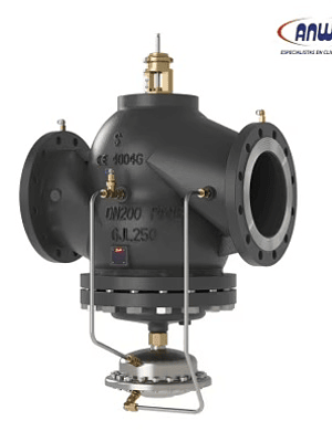 VALVULA DE EQUILIBRIO HIDRAULICO AB-QM FLANGE CON TOMAS DE PRESION 112000-280000 L/H DN250