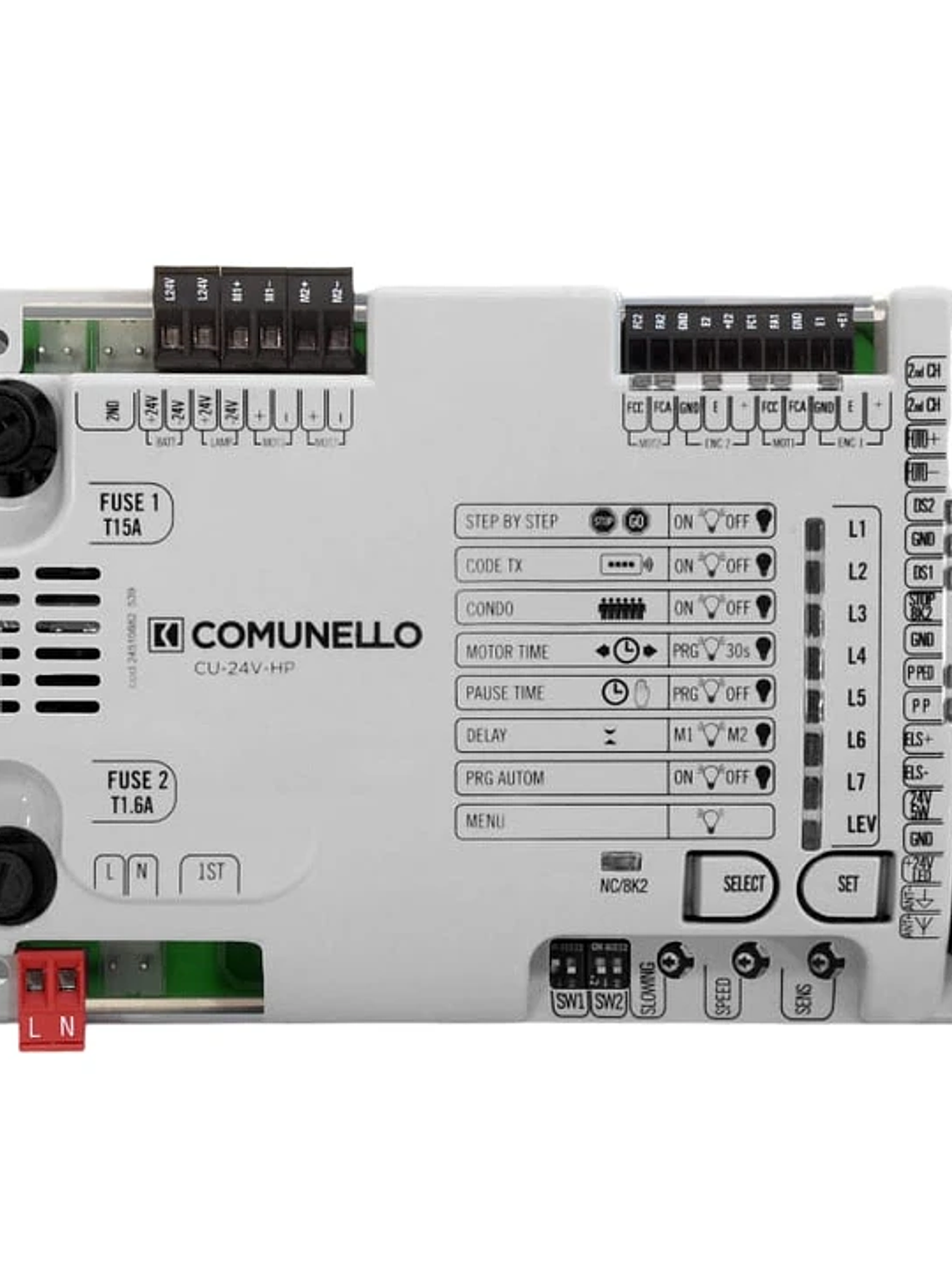 Central Electrónica Comunello CU 24V HP 1