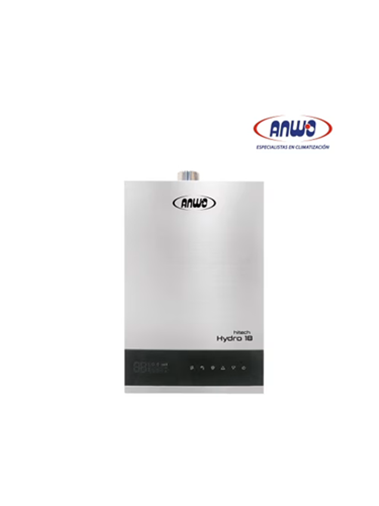 CALEFÓN MURAL ANWO 10 L/M HITECH HYDRO 18 TIRO FORZADO NG 1