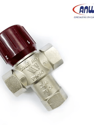 VALVULA MEZCLA ACS TERMOSTATICA 3 VIAS AQUAMIX 1 HI 32-50 GRADOS