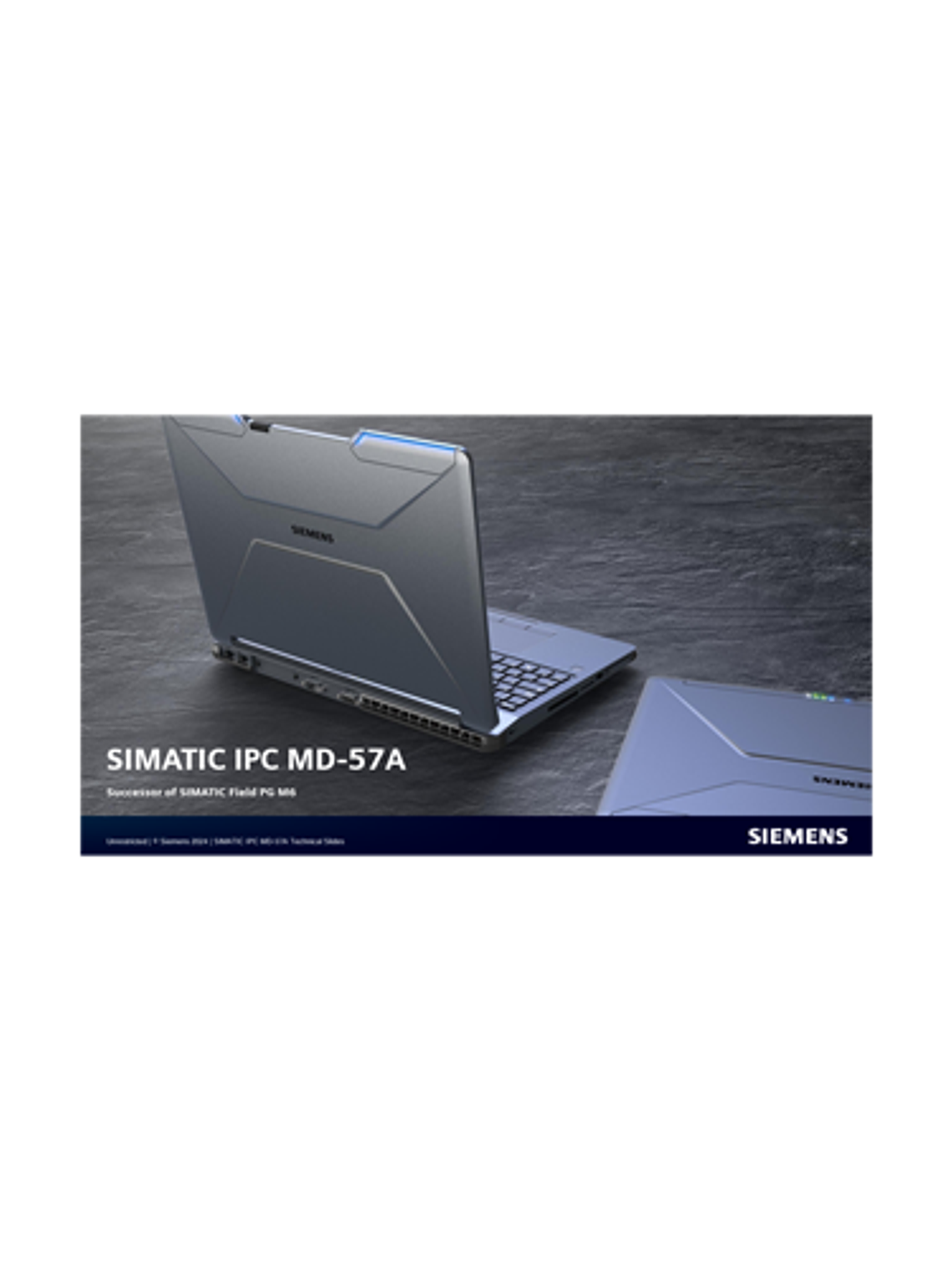 SIMATIC IPC MD-57A pantalla 15,6 Full HD ADVANCED I7-8850H 15,6