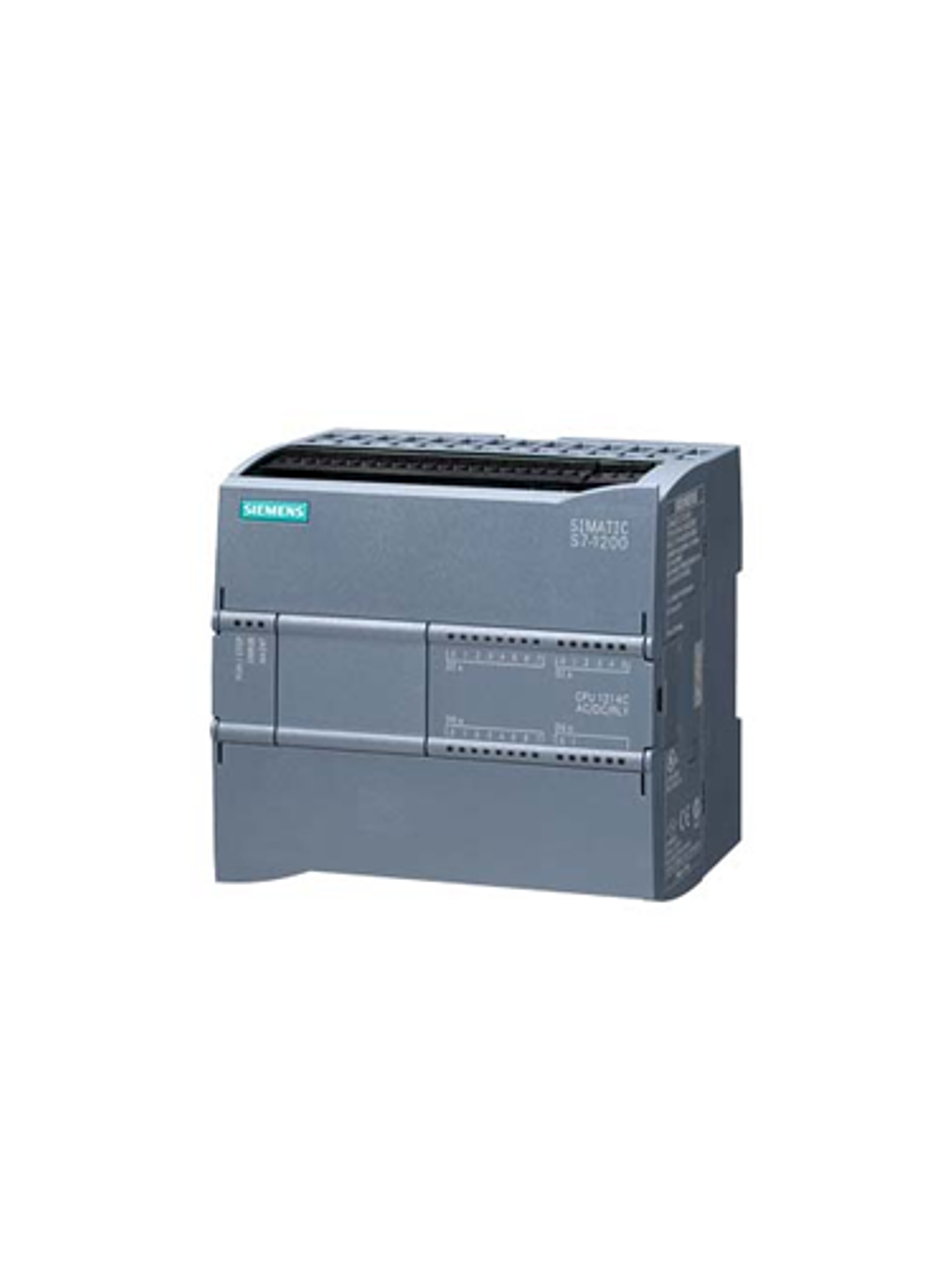 SIMATIC S7-1200, CPU 1214C, CPU compacta AC/DC/relé, E/S INTEGRADAS: 14 DI 24 V DC 1