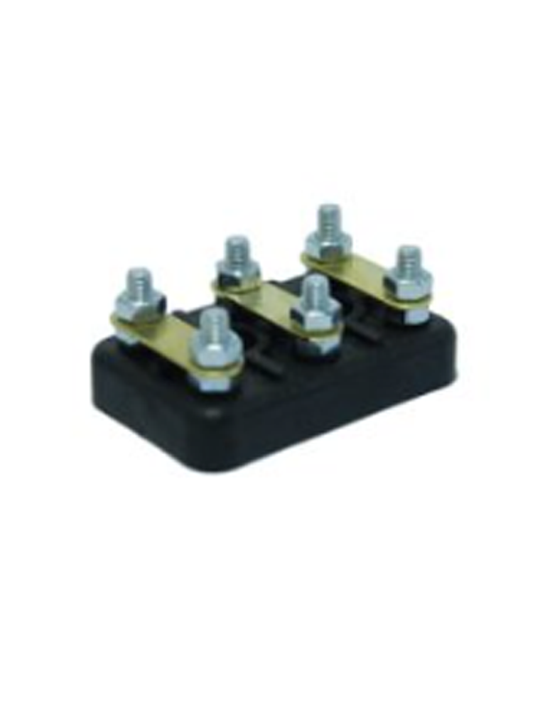 PLACAS DE BORNES - Placa de Borne Rectangular Motor 40 x 25 MM 1