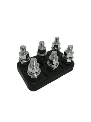 Placa de Borne Rectangular Motor 105 x 68 MM