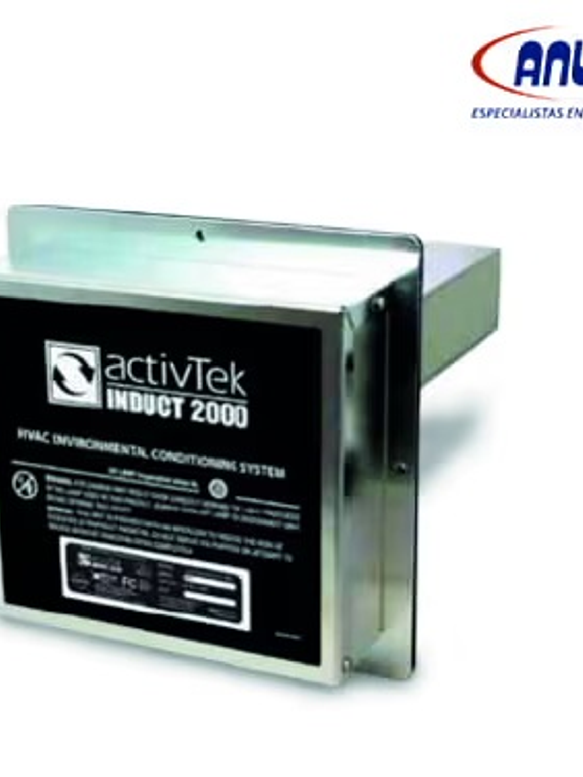 INDUCT 10000 PURIFICADOR AIRE-SUPERFICIE PARA DUCTO ACTIVEPURE PROTECCION HASTA 929M2 1