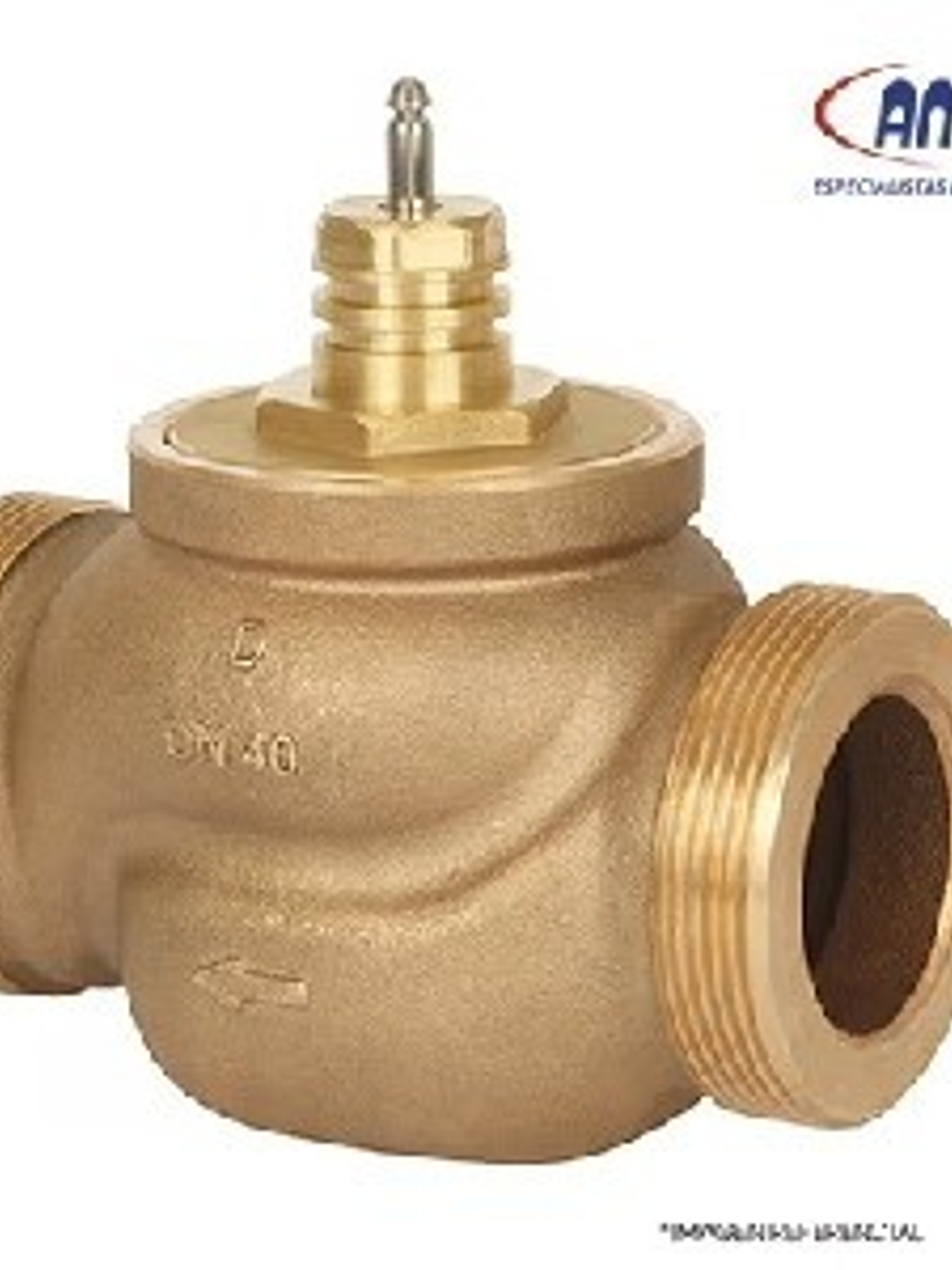 VALVULA DE CONTROL 2 VIAS, VRB 2 PN16 DN20/6,3 1