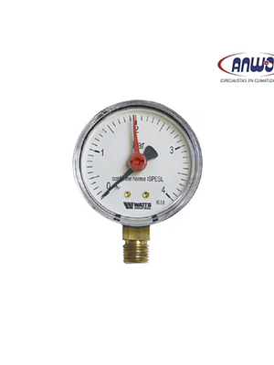 MANOMETRO D.63 1/4 0-10 BAR