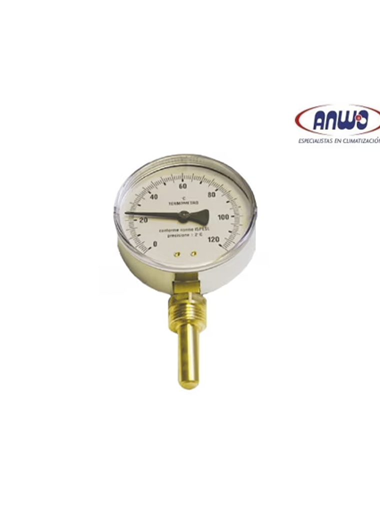 TERMOMETRO D.80 RADIAL 0/120ºC 1