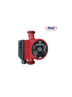BOMBA GRUNDFOS CIRCULADORA ROTOR HUMEDO UPS 25-60 180 1X230V 50HZ 9H