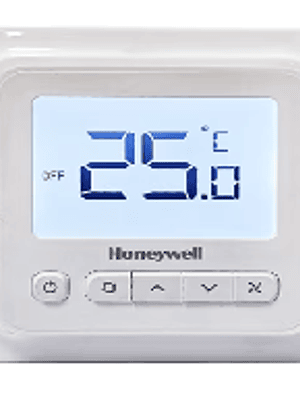 TERMOSTATO. DIG. CONFIG. PARA FAN COIL- HONEYWELL- MODBUS RTU. INCLUYE PLACA MURO