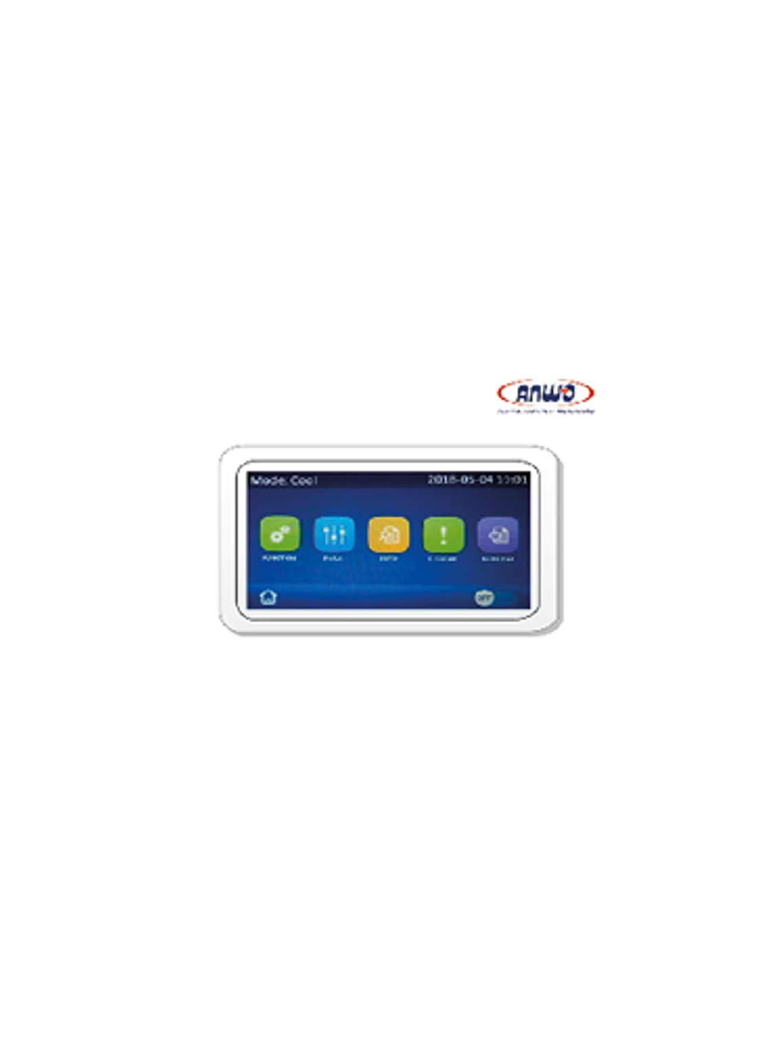 CONTROLADOR DIGITAL TACTIL CHILLER MODULAR INVERTER 1