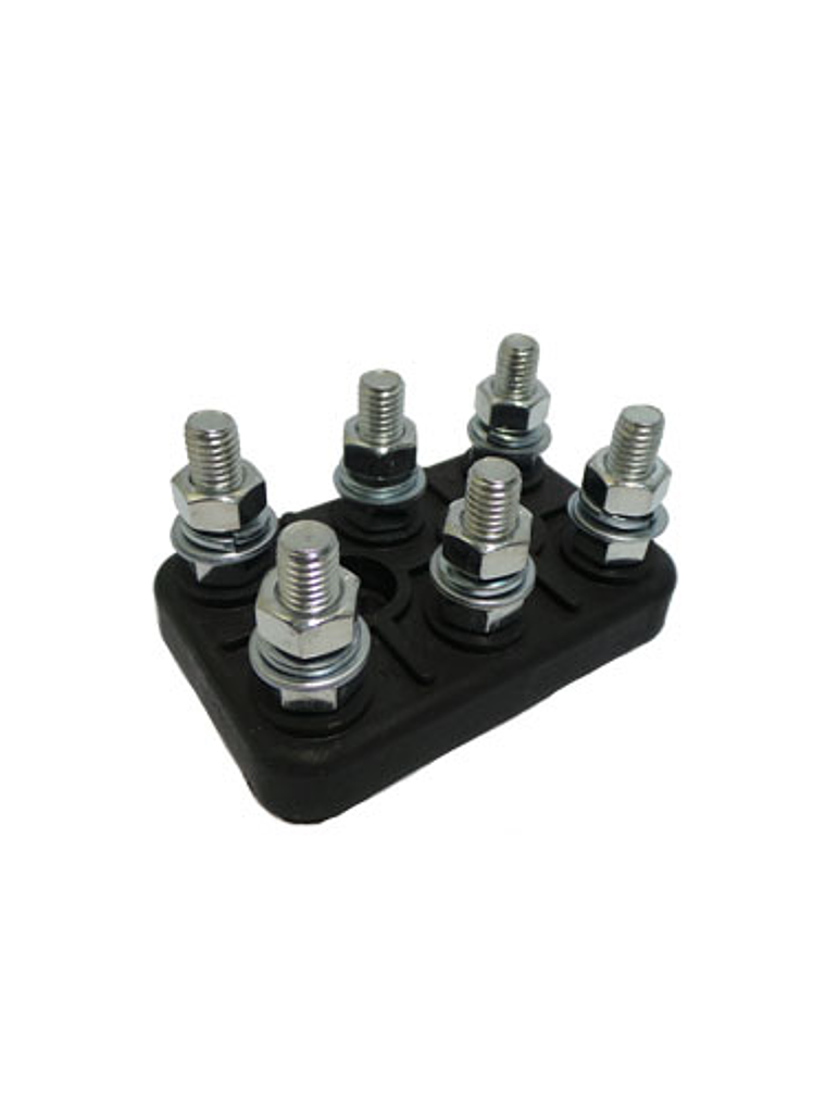 Placa de Borne Rectangular Motor 105 x 68 MM 1