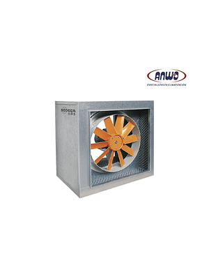 VENT HELICOIDAL EN CABINA CJHCH-63-4T-1 HELICE PLASTICA TRAB. VERT-HORIZONTAL 380V QMAX 14143M3H