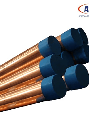 TUBERIA ACR ASTM B-280 28,58mm  HARD TIRA RECTA DE 6 MTS (1 1/8 )