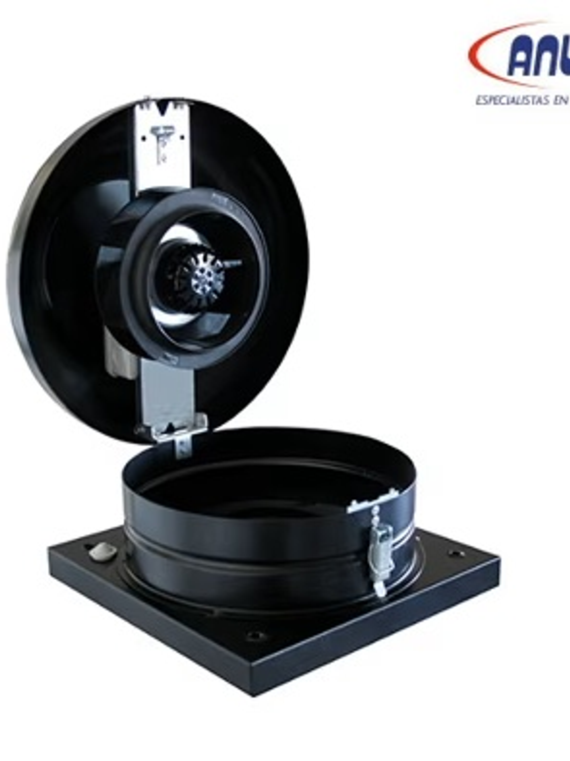 TEJADO CENTRIFUGO BAJO NIVEL SONORO DESCARGA LATERAL VERSION PARA BASE MOTOR 220V 1