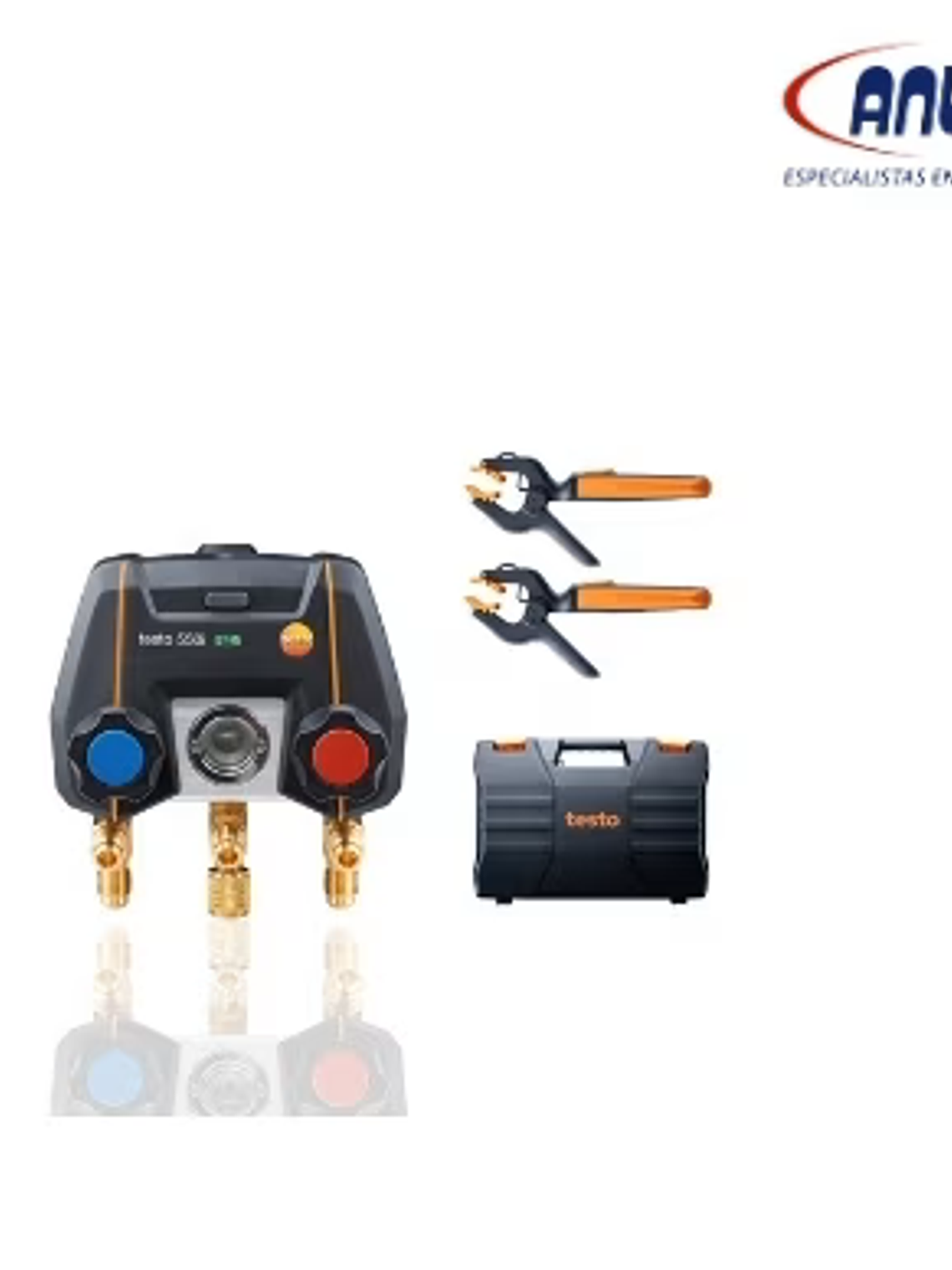 MANIFOLD SMART CON CONTROL APP Y SENSORES INALAMBRICOS DE TEMPERATURA TESTO 550i 1