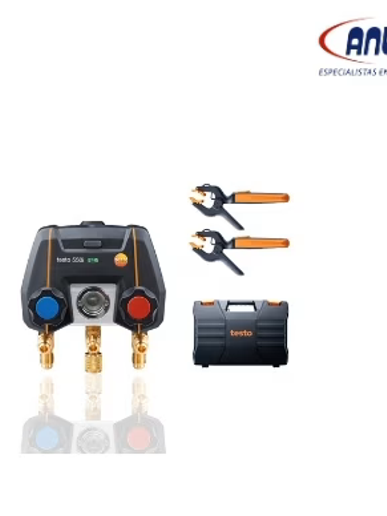MANIFOLD SMART CON CONTROL APP Y SENSORES INALAMBRICOS DE TEMPERATURA TESTO 550i 1