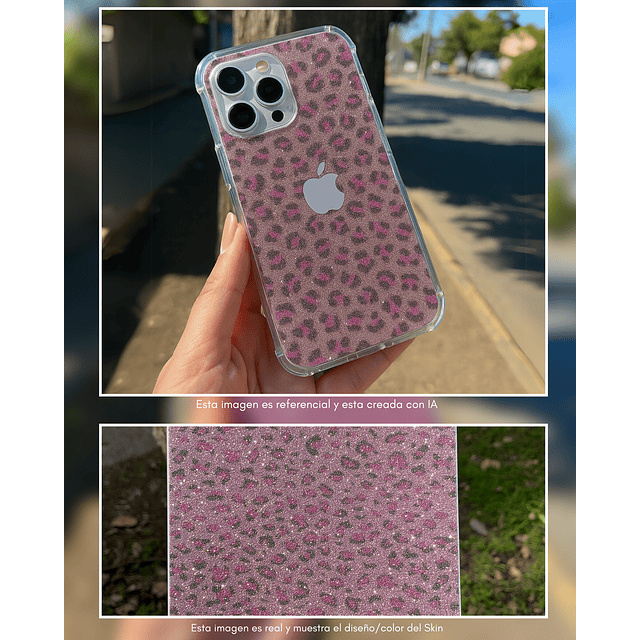 Skin Glitter + Case iPhone 
