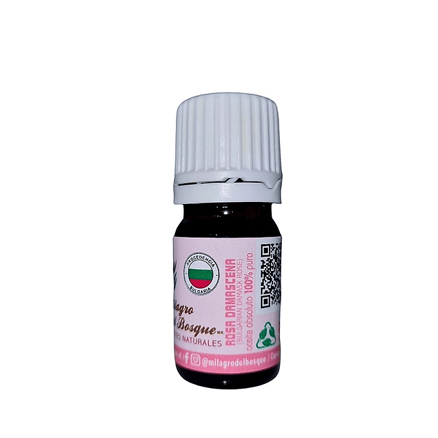 Aceite Absoluto Rosa Damascena 10 ml 100% Puro y natural