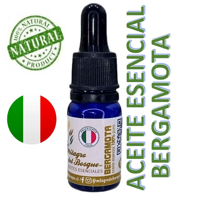 Aceite Bergamota de Calabria (nuevo) Sin Bergapteno (esencial) NB: Citrus aurantium bergamia