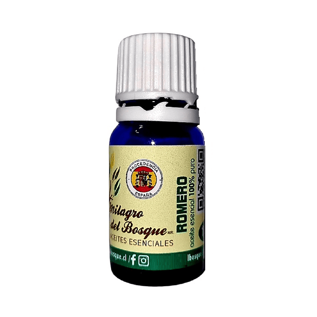 Aceite Romero Alcanfor (esencial) NB: Rosmarinus officinalis Camphor