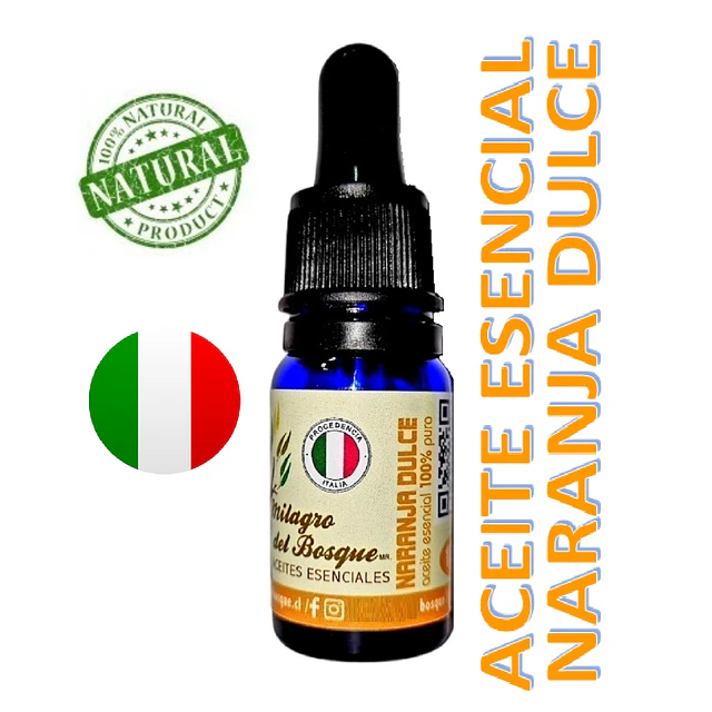 Aceite Naranja Dulce (Esencial)  (NUEVO) de Estados Unidos NB: Citrus Sinensis