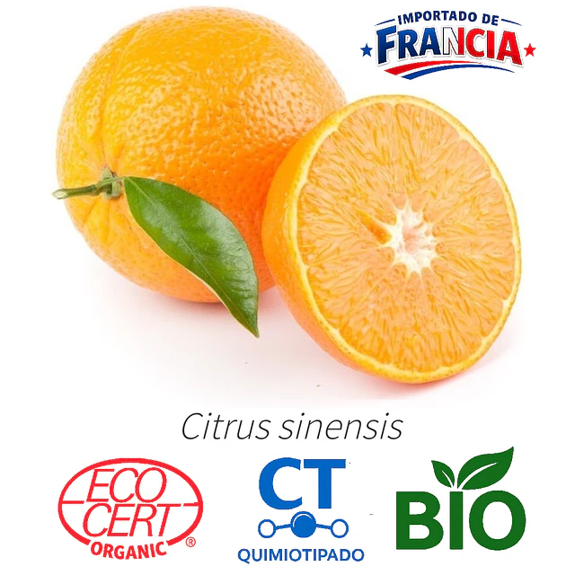 Aceite Naranja Dulce BIO - CT Limonene INCI: Citrus cinensis peel oil expressed