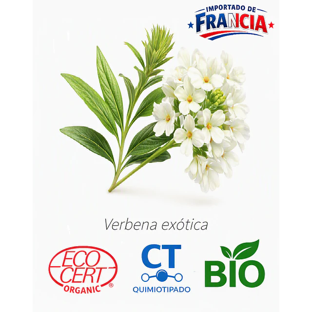 Aceite Verbena Exotica BIO - CT Citral INCI:  Litsea cubeba Persoon