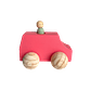 Autito de madera - rojo - Miniatura 1
