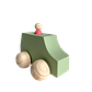 Autito de madera - Verde - Miniatura 2