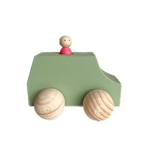 Autito de madera - Verde