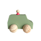 Autito de madera - Verde - Miniatura 1