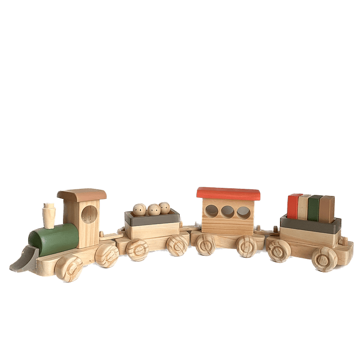 Tren de madera - Tierra 1