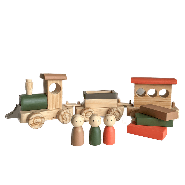 Tren de madera - Tierra 2