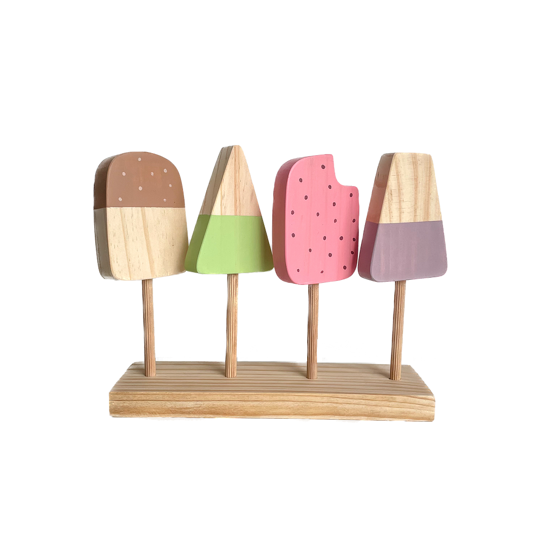Helados de madera - Chispas  1