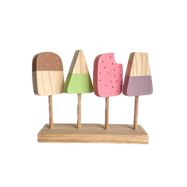 Helados de madera - Chispas  1